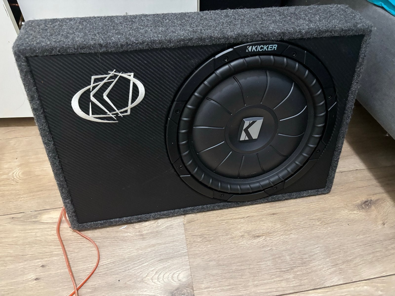 Kicker CompVT TCVT12 Subwoofer 12 inch (300mm), Ophalen, Gebruikt