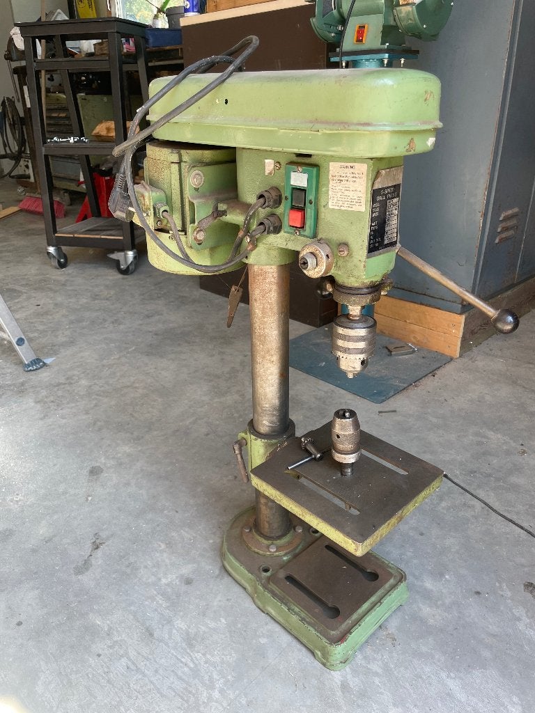 Kolomboormachine, Ophalen, Gebruikt, Minder dan 400 watt, Kolomboormachine
