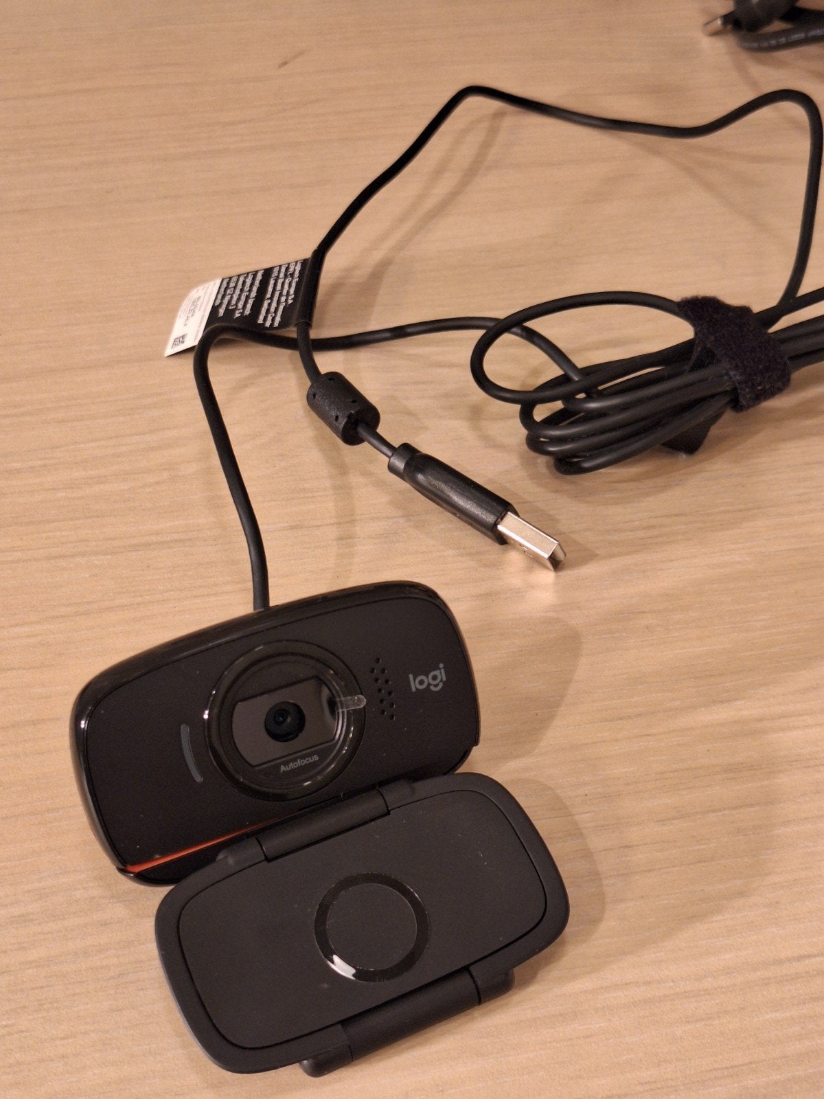 Logitech Webcam V-U0023 - Perfect voor videobellen, MacOS, Logitech, Ophalen of Verzenden, Zo goed als nieuw