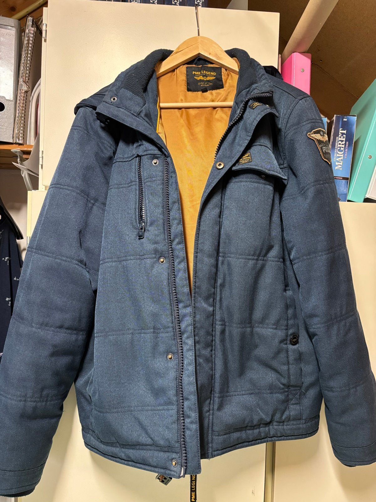 PME Legend Skyhog winterjas met afritsbare capuchon, mt M., Kleding | Heren, Ophalen of Verzenden, Zo goed als nieuw, Maat 48/50 (M)
