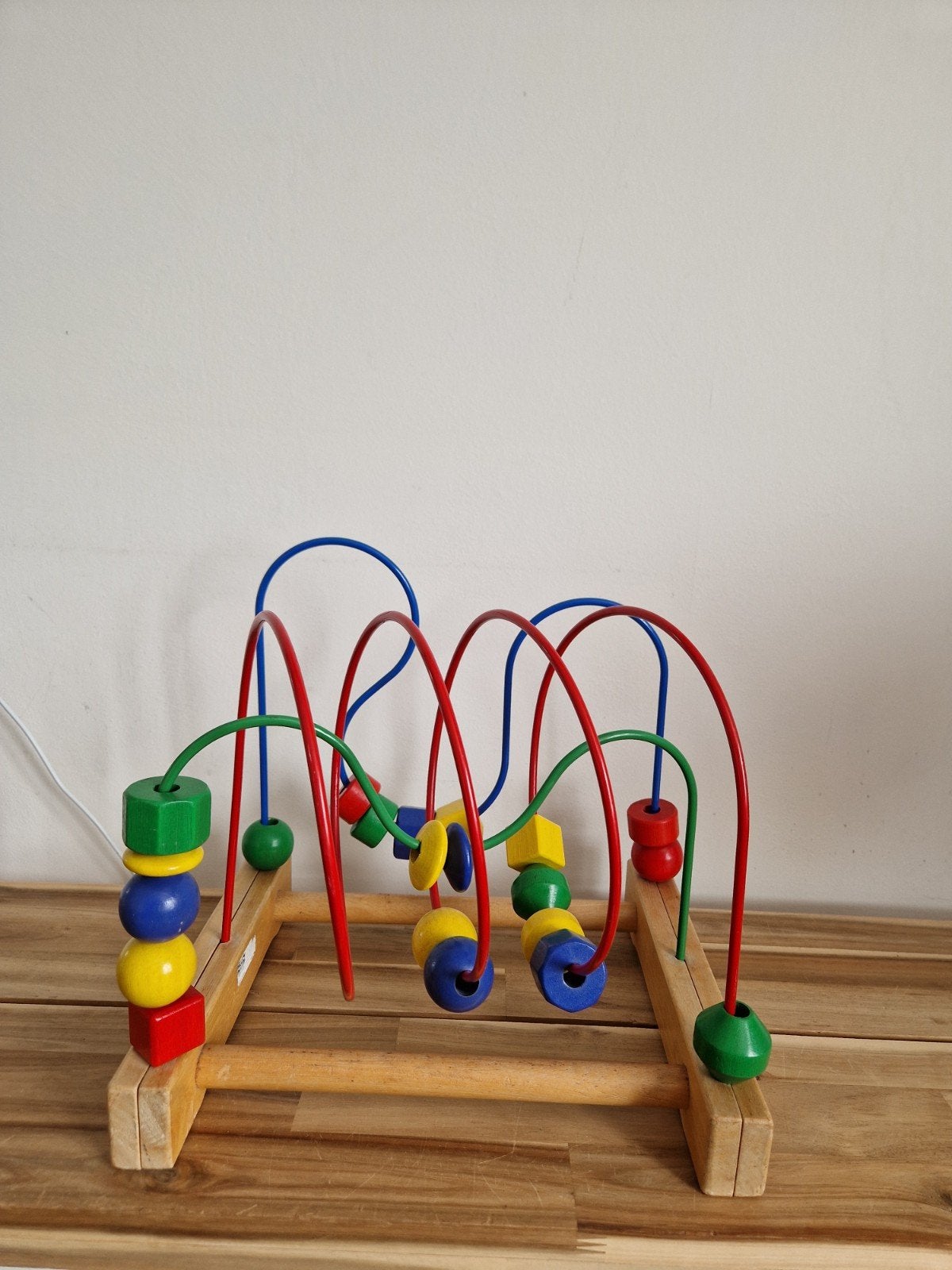 Ikea Spiraal Houten Kralenframe - Motoriek Speelgoed, Ophalen of Verzenden, Gebruikt, Overige typen