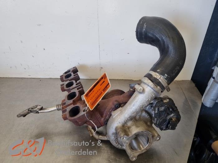 Turbo van een Fiat Ducato