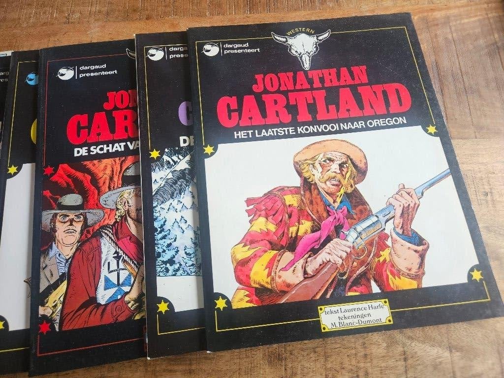 Complete Reeks Jonathan Cartland 1 t/m10 in zeer goede staat, Boeken, Complete serie of reeks, Ophalen of Verzenden, Zo goed als nieuw