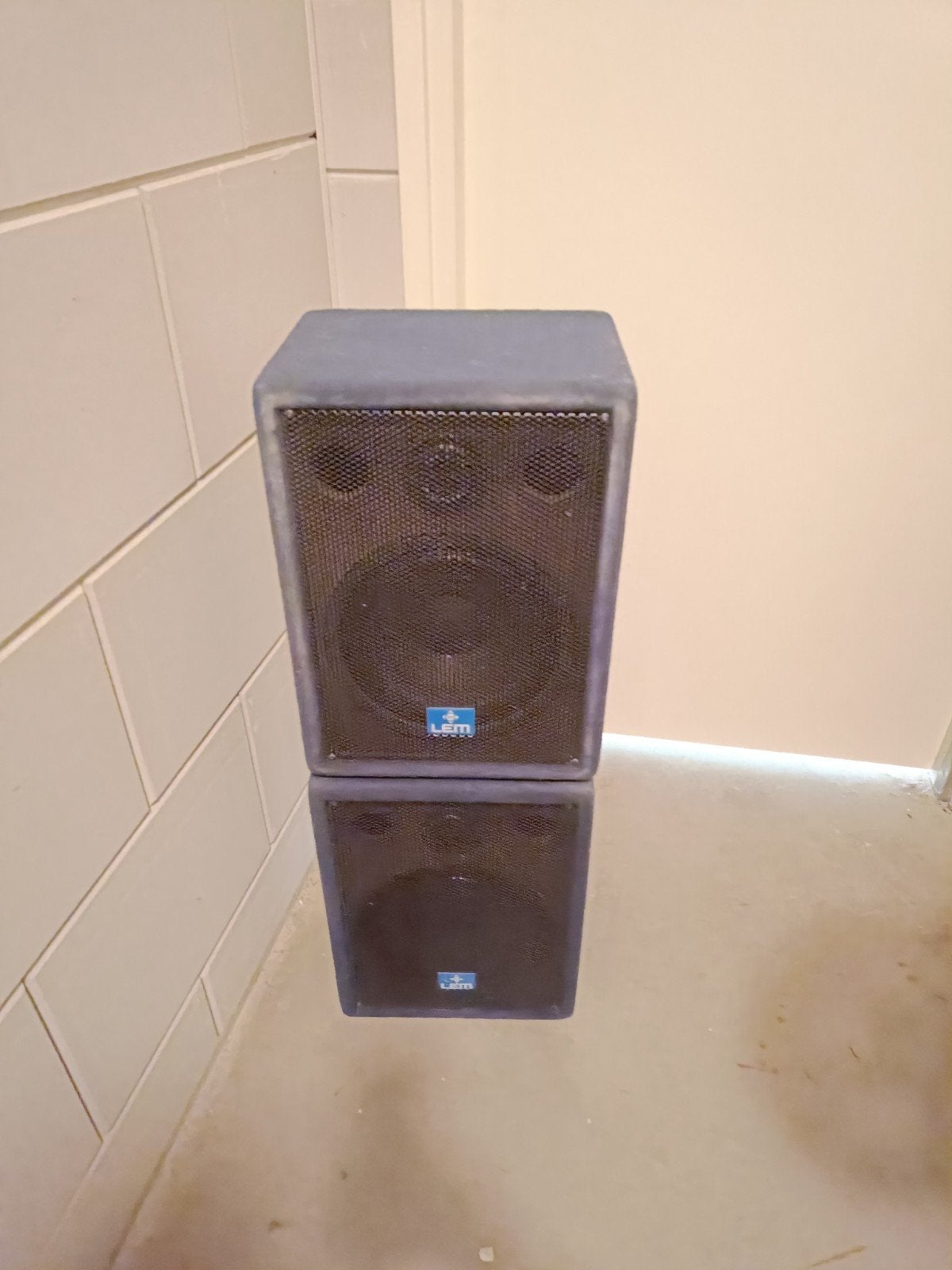 LEM PFM 10X Passieve PA Speakers (set van 2), Overige merken, Gebruikt, Overige typen, Ophalen of Verzenden