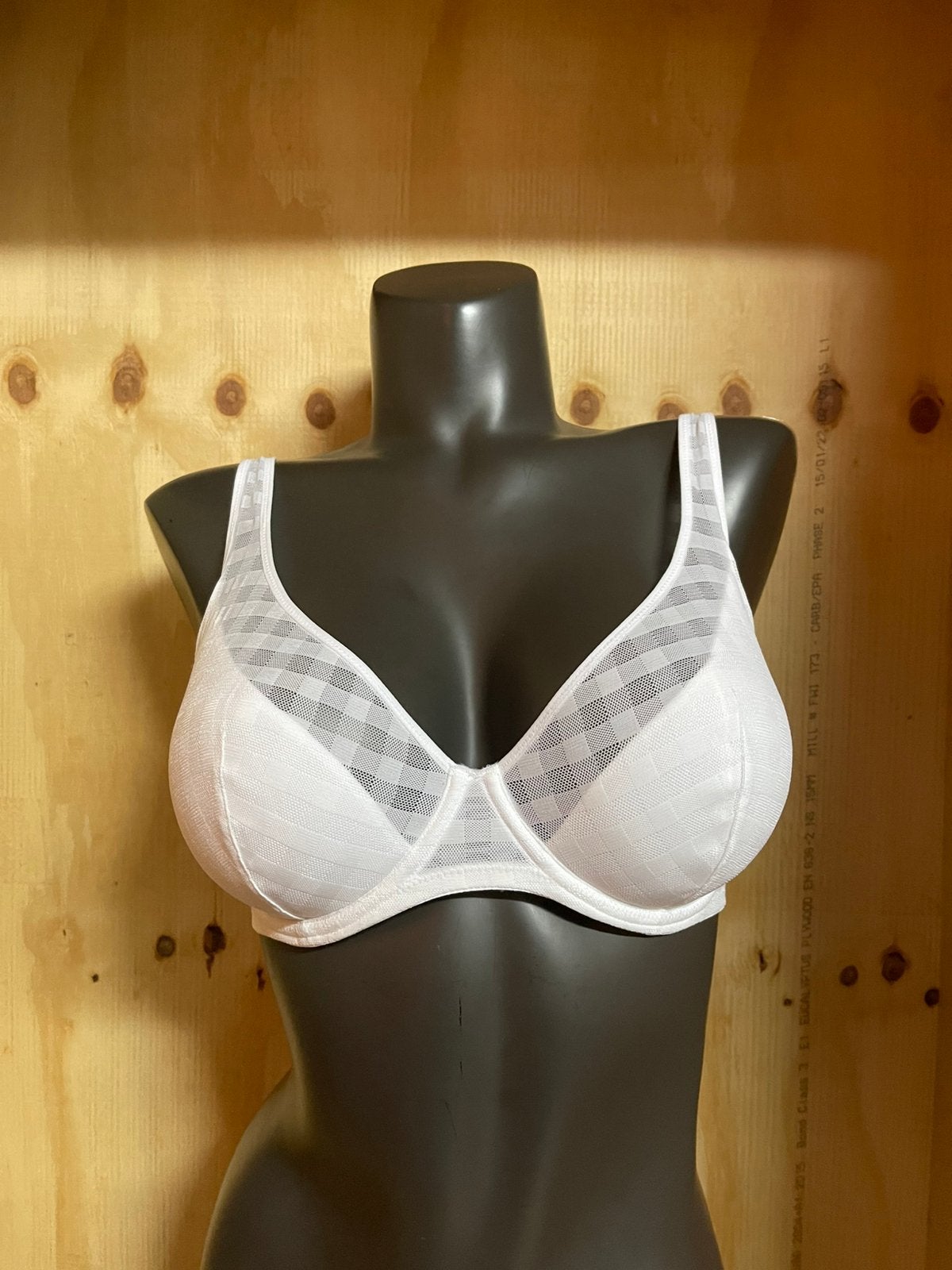 Marie jo half padded bh 80b - 75d - 75e jereme plunge, Kleding | Dames, Ondergoed en Lingerie, Verzenden, Wit, BH