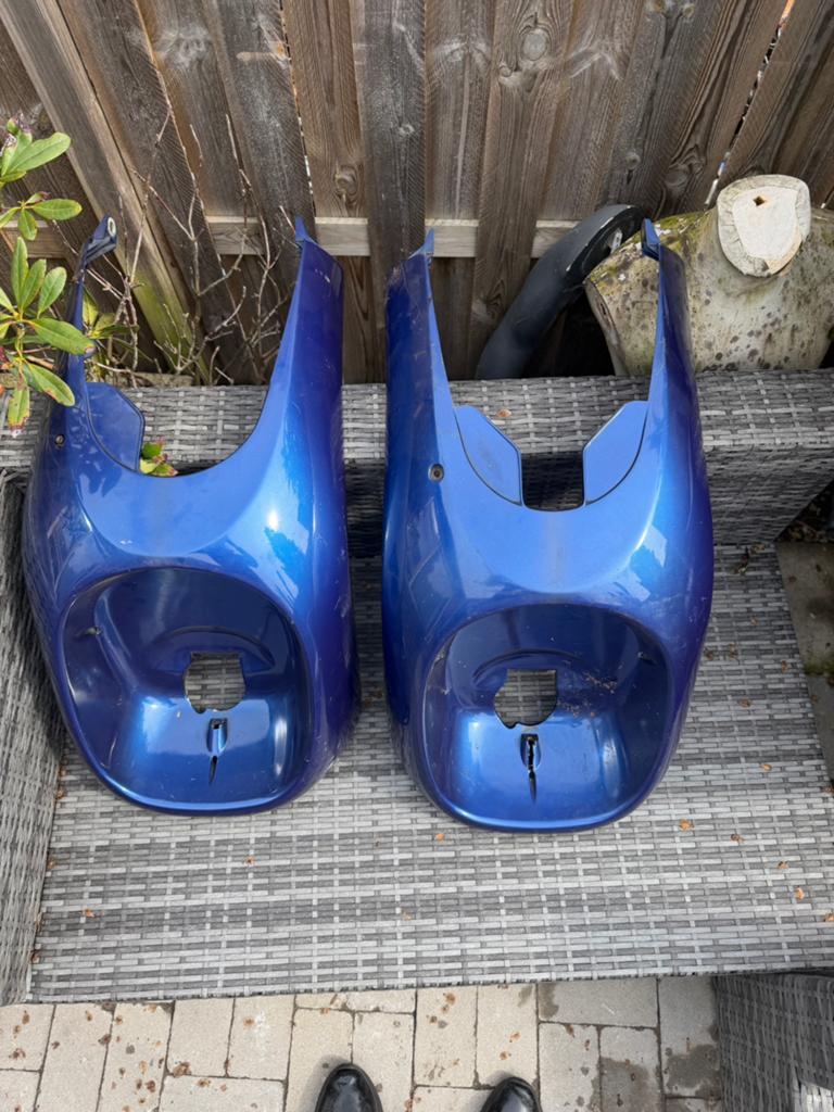 2 x skr  onderkuip blauw, Ophalen of Verzenden, Zo goed als nieuw