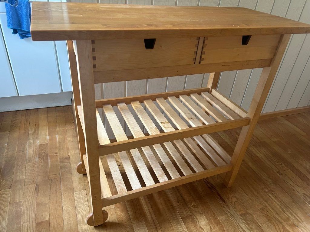 Sidetable, Ophalen, Gebruikt, 100 tot 150 cm, 25 tot 50 cm