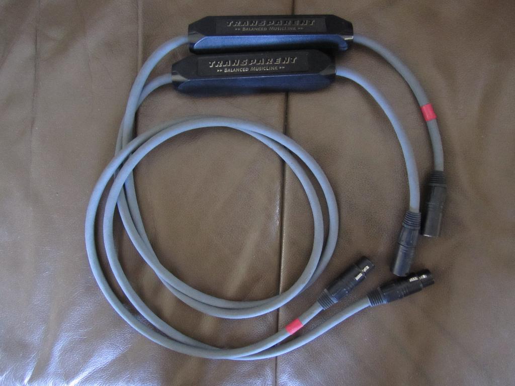 Transparent XLR Balanced MusicLink, Ophalen of Verzenden, Zo goed als nieuw, Minder dan 2 meter, Overige kabels