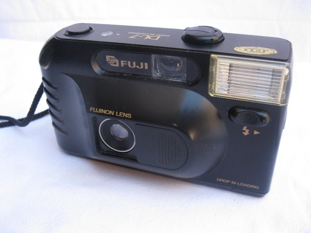 Analoge camera Fuji DL-7, Ophalen of Verzenden, Gebruikt, Compact, Fuji