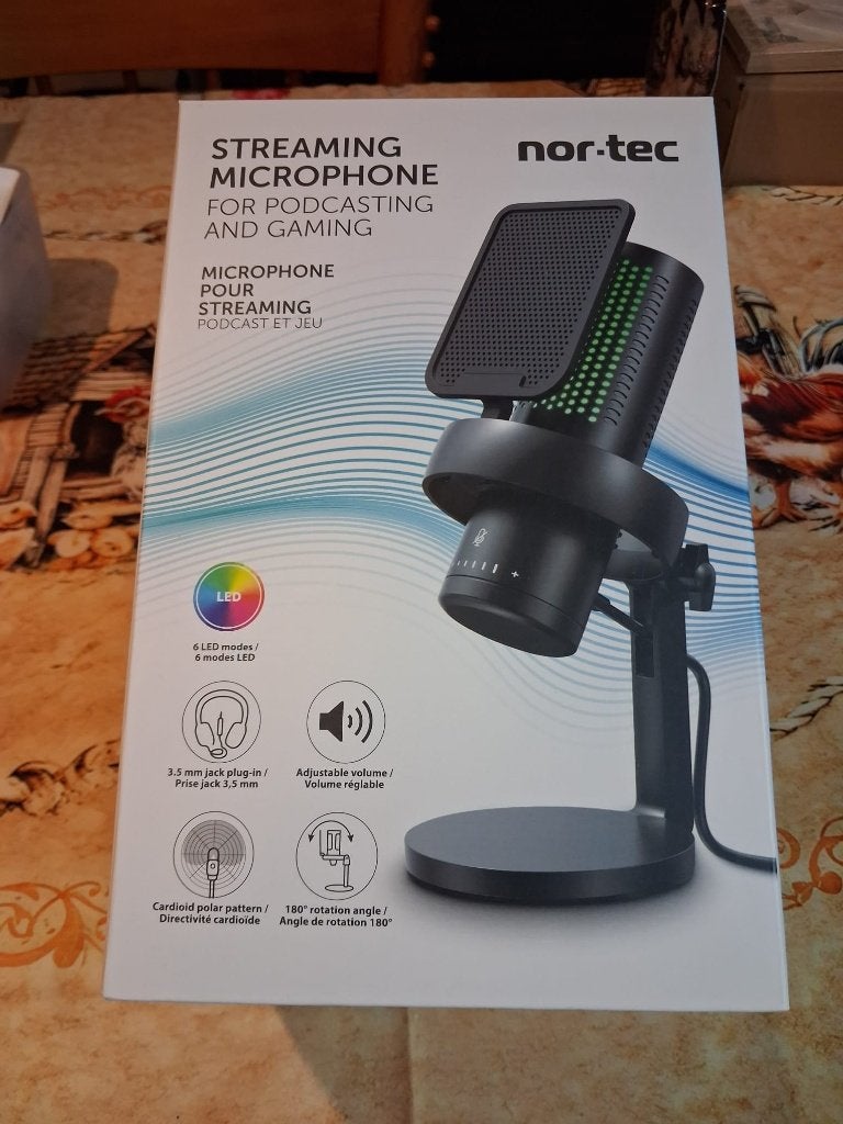 Nortec pc streaming microfoon, Ophalen of Verzenden, Nieuw