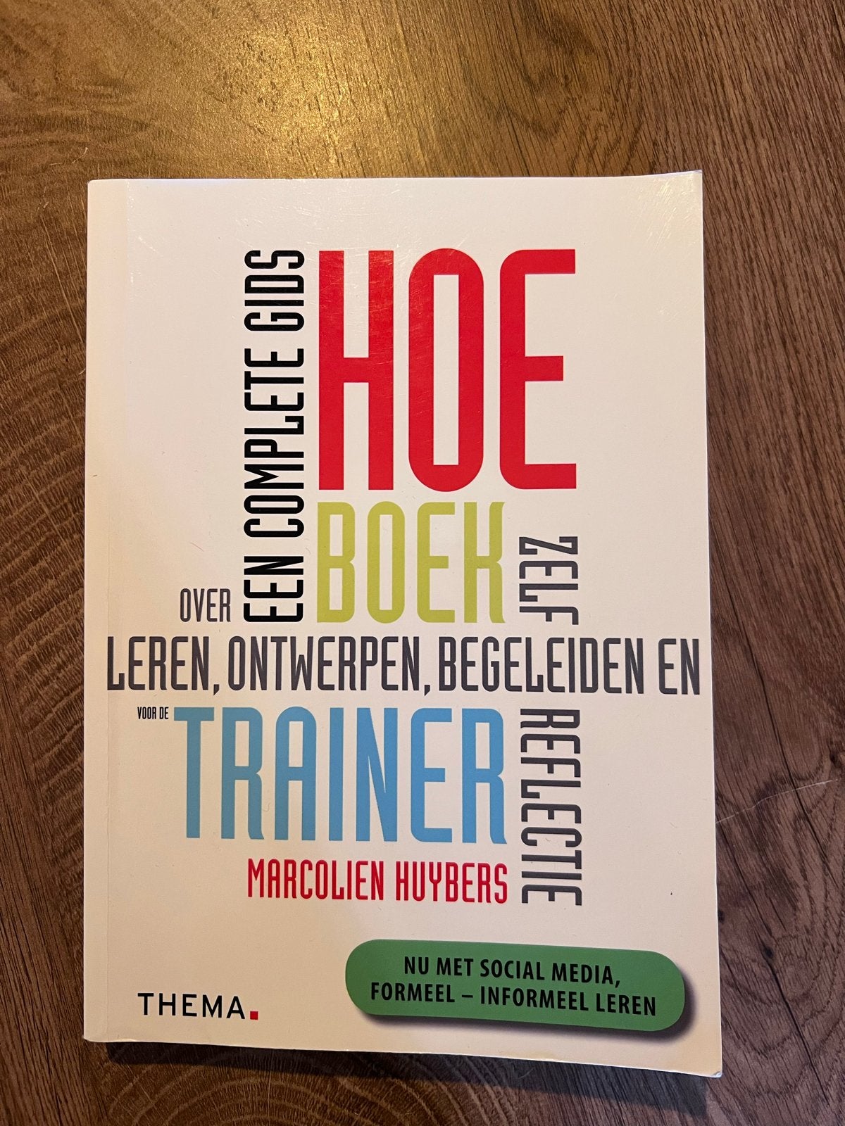 Het Hoe Boek: Leren, Ontwerpen, Begeleiden en Trainer, Ophalen, Gamma, Zo goed als nieuw, HBO