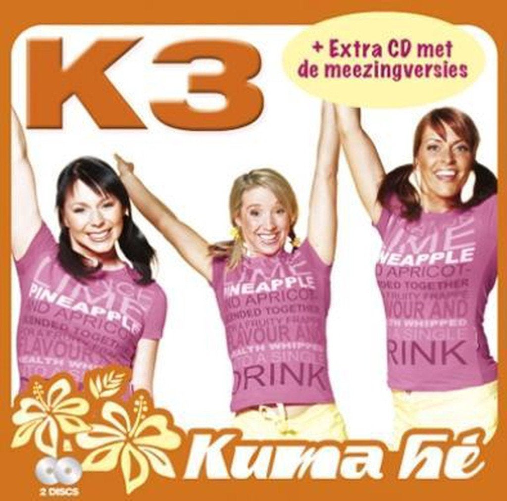 K3 - Kuma Hé (2 Discs met meezingversies), Verzenden, Zo goed als nieuw, Muziek, Album