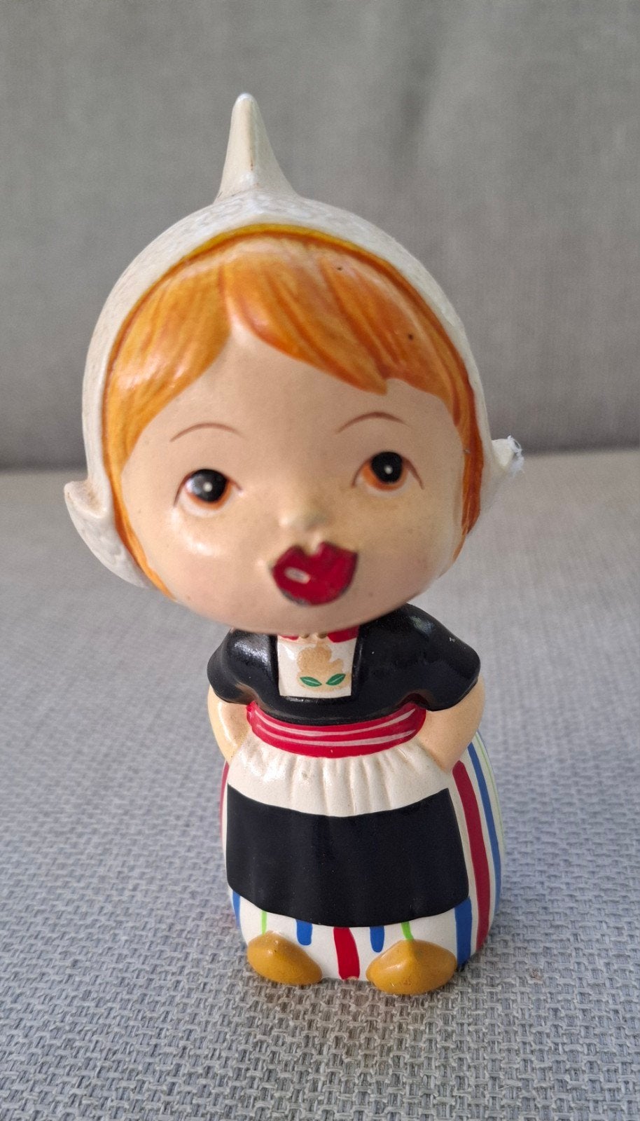 Vintage kissing bubblehead knikpoppetje, Antiek en Kunst, Ophalen of Verzenden