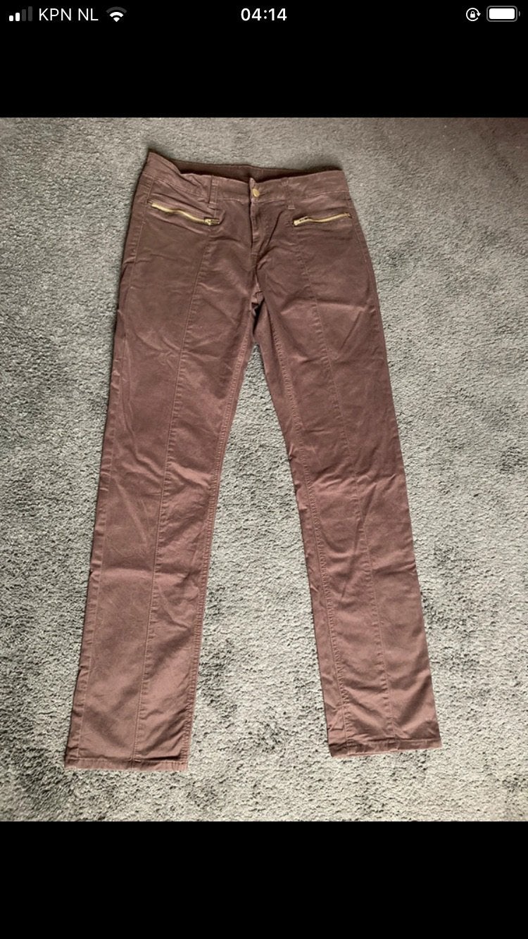 Steampunk jeans broek, Ophalen of Verzenden, Zo goed als nieuw, Overige kleuren, W32 (confectie 46) of kleiner