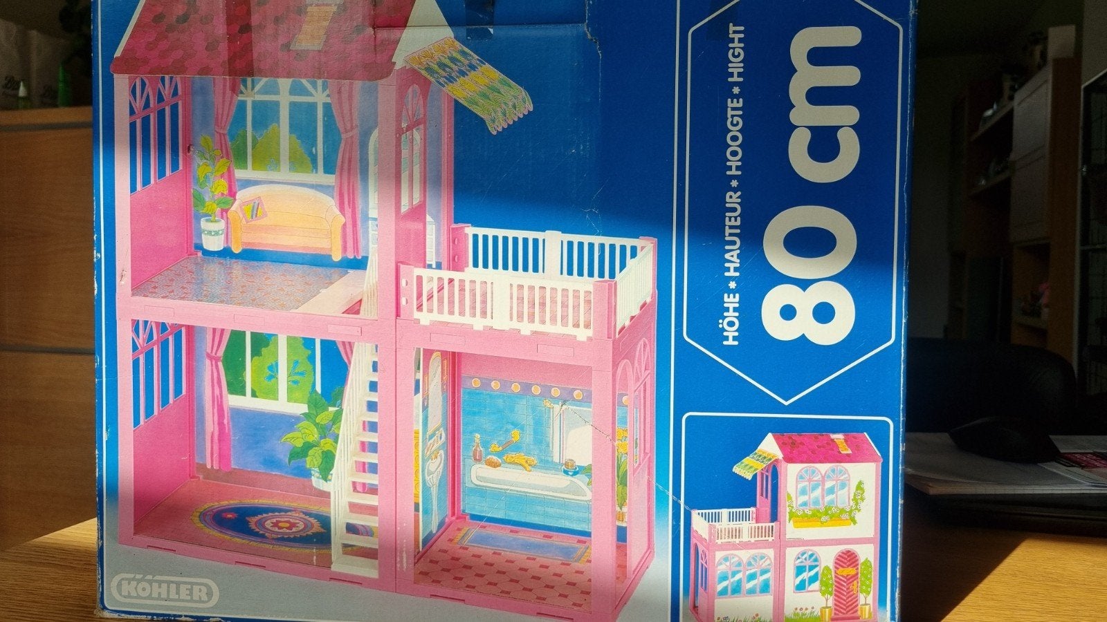 Compleet Barbiehuis, Kinderen en Baby's, Ophalen of Verzenden, Gebruikt, Barbie