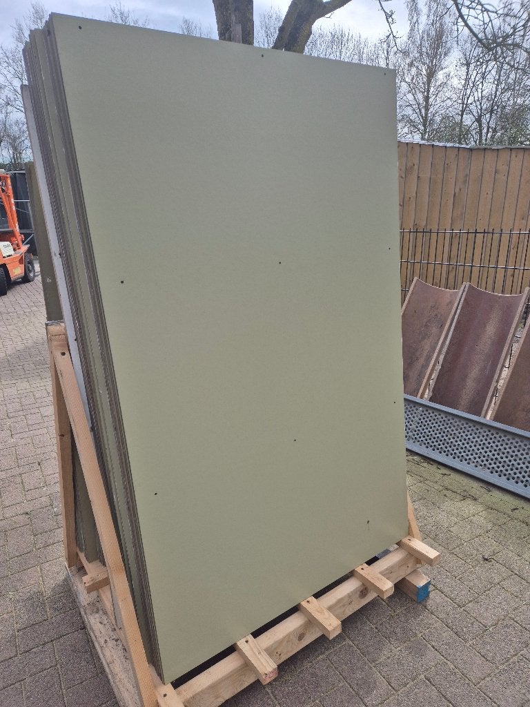 trespa platen, Ophalen, Gebruikt