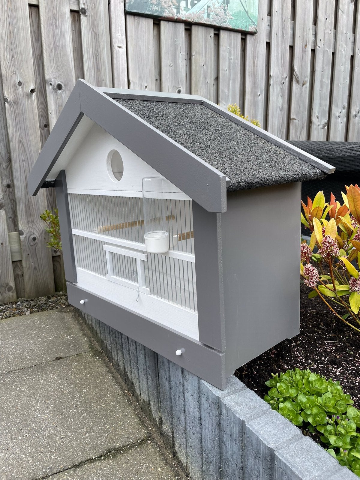 Vinken,zangvogel kooi geheel in nieuw staat., Dieren en Toebehoren, Vogels | Hokken en Kooien, Ophalen, Zo goed als nieuw, Hout