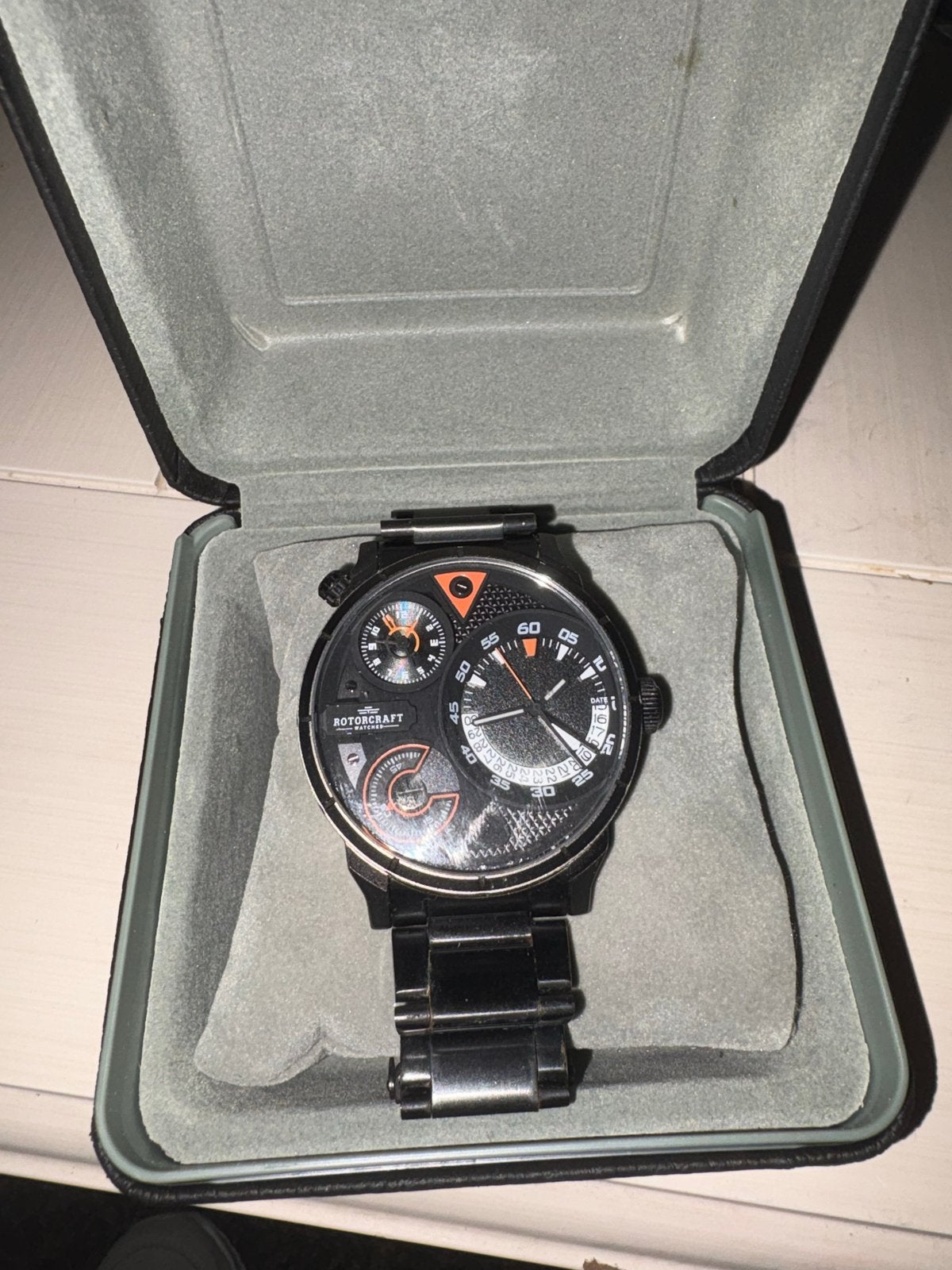 Rotorcraft Delta Series RC3501 Herenhorloge - Nieuw, Overige merken, Staal, Staal, Polshorloge