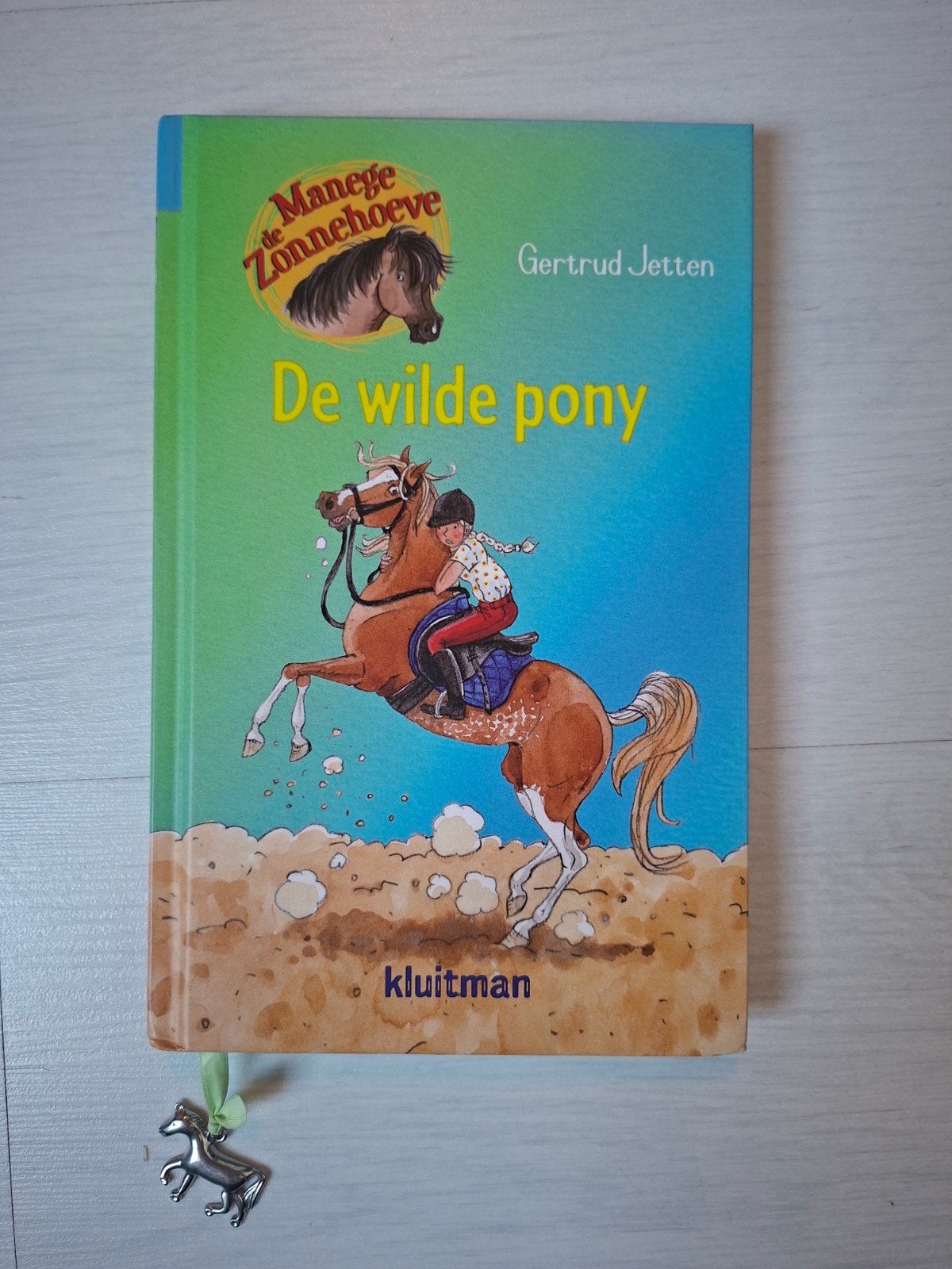 Manege de Zonnehoeve De wilde pony, Boeken, Fictie algemeen, Ophalen of Verzenden, Zo goed als nieuw, Gertrud Jetten