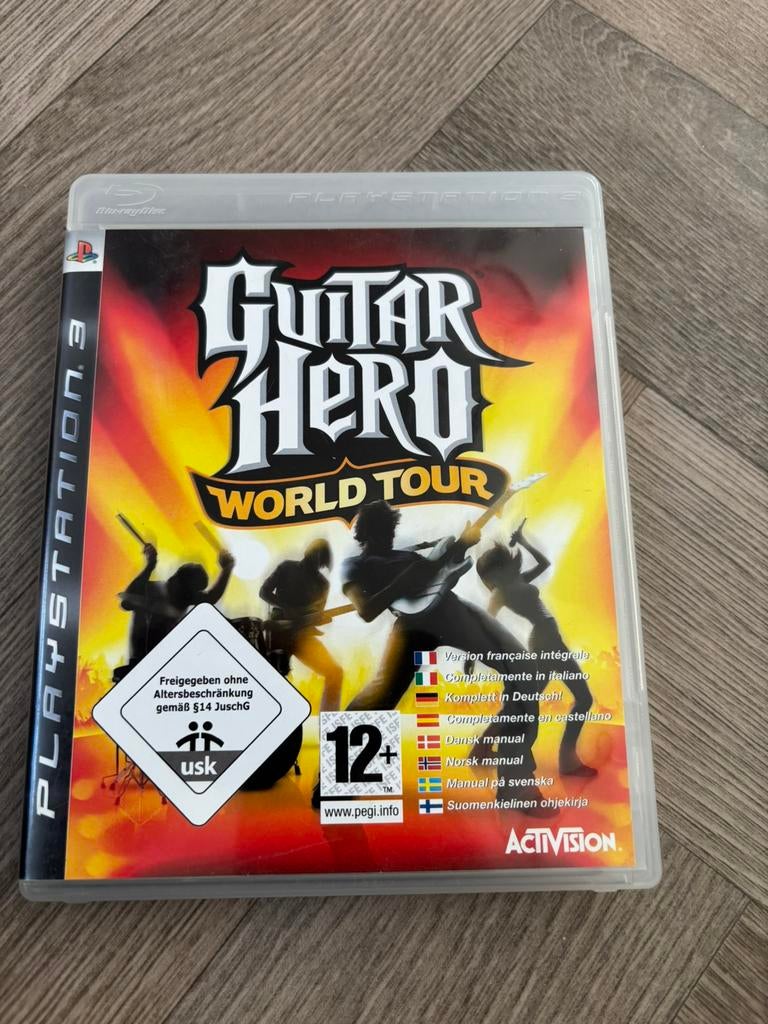 PlayStation 3 - Guitar Hero World Tour, Muziek, 1 speler, Ophalen of Verzenden, Zo goed als nieuw