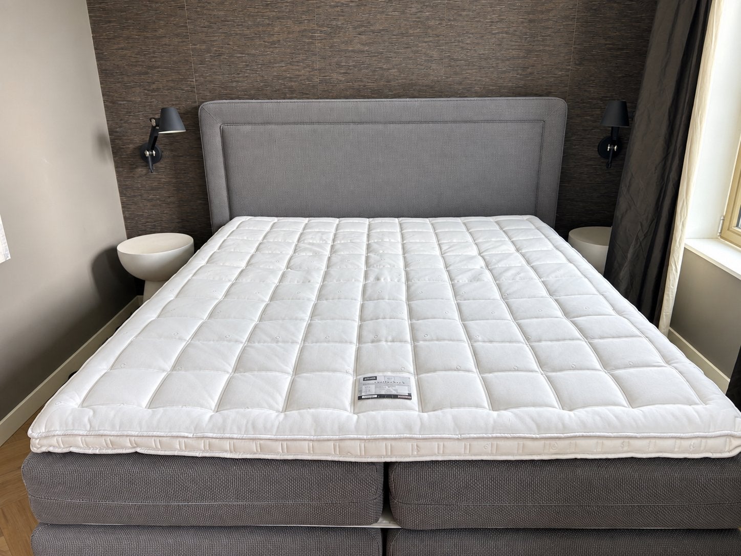 AVEK TOPPER COMFORT LUXE TALALAYA 180 x 210 cm, Ophalen, 210 cm, Tweepersoons, Zo goed als nieuw