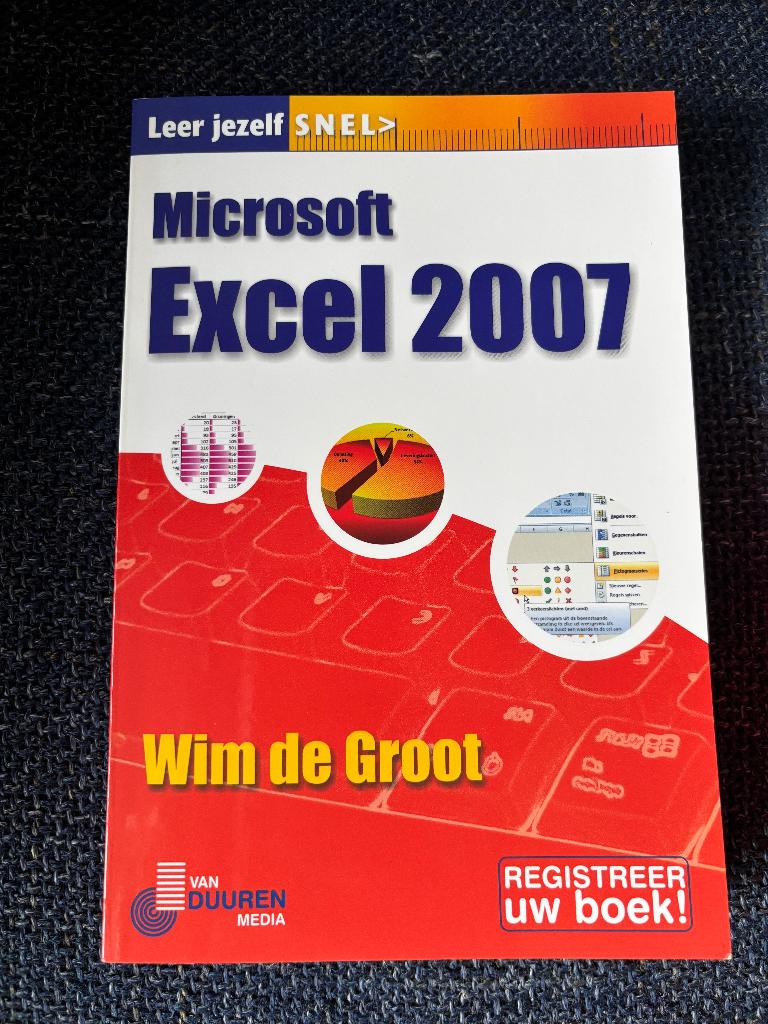 Van Duuren boeken Office, Excel Vista ( leer jezelf snel ), Ophalen, Zo goed als nieuw