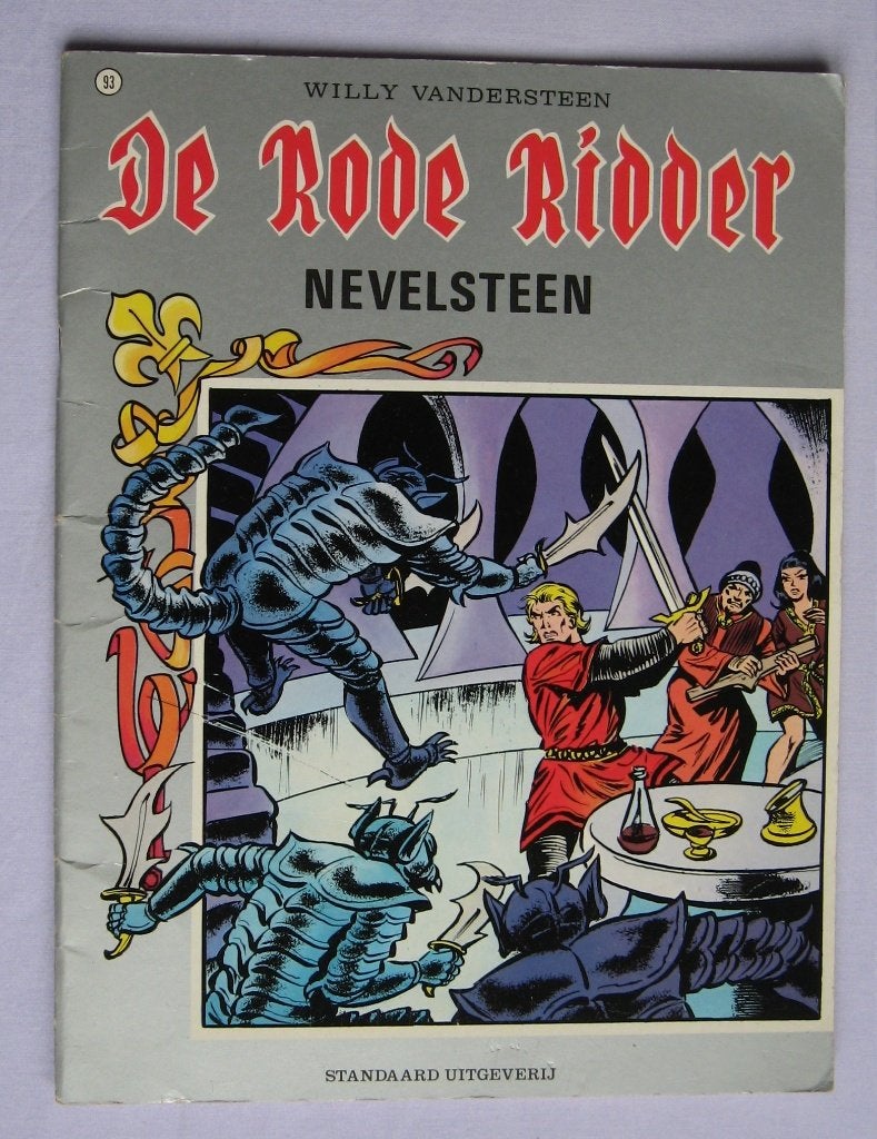 De Rode Ridder Nrs. 76, 93 & 177 (zilver) Willy Vandersteen, Meerdere stripboeken, Ophalen of Verzenden, Gelezen, Willy Vandersteen