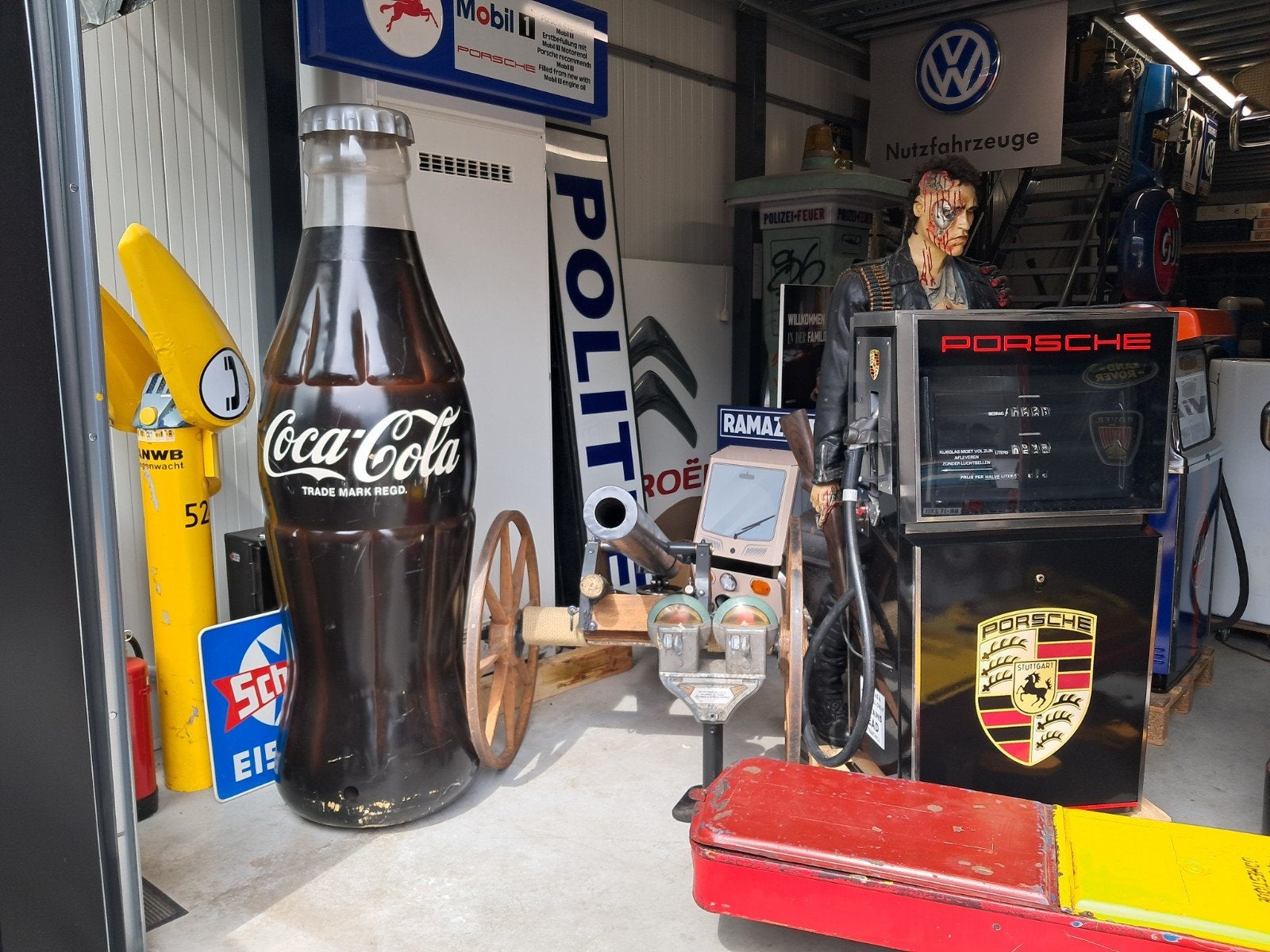 Coca Cola grote dummy reclame fles/display 200cm uit USA, Ophalen, Eu, Gebruikt, Gebruiksvoorwerp
