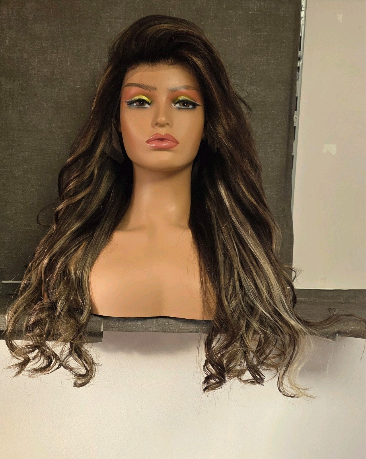 lace wig echt haar, Ophalen of Verzenden