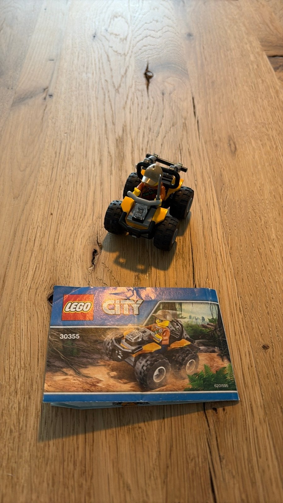 LEGO City 30355 ATV Quad met Minifiguur en Instructies, Lego, Ophalen of Verzenden, Compleet, Complete set