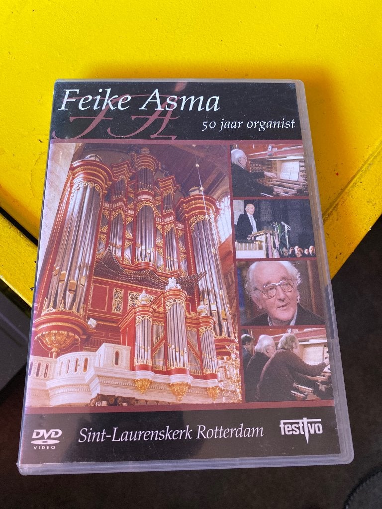 Feike Asma - 50 jaar organist - Jubileumconcert DVD, Alle leeftijden, Inclusief doosje, Zo goed als nieuw, Concert