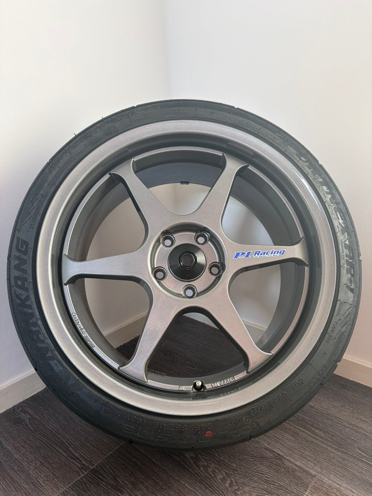 Buddy Club Japan P1 Racing 2 Plus + Nankang AR-1, Banden en Velgen, Personenwagen, Zomerbanden, Ophalen