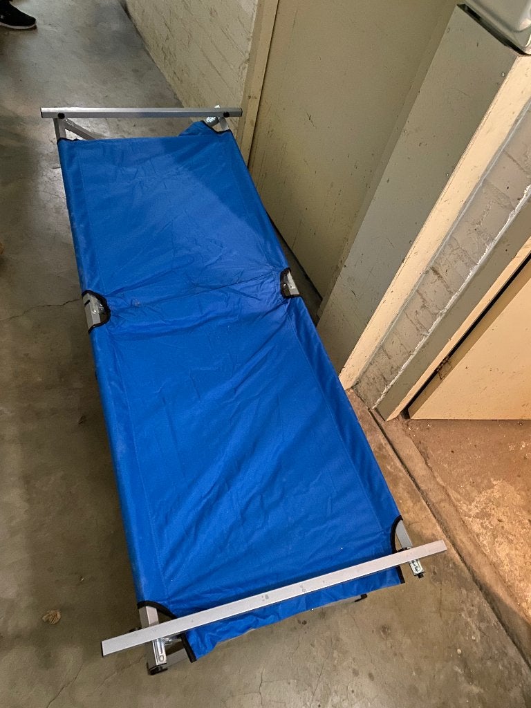 Veldbed, Ophalen of Verzenden, Zo goed als nieuw, Overige