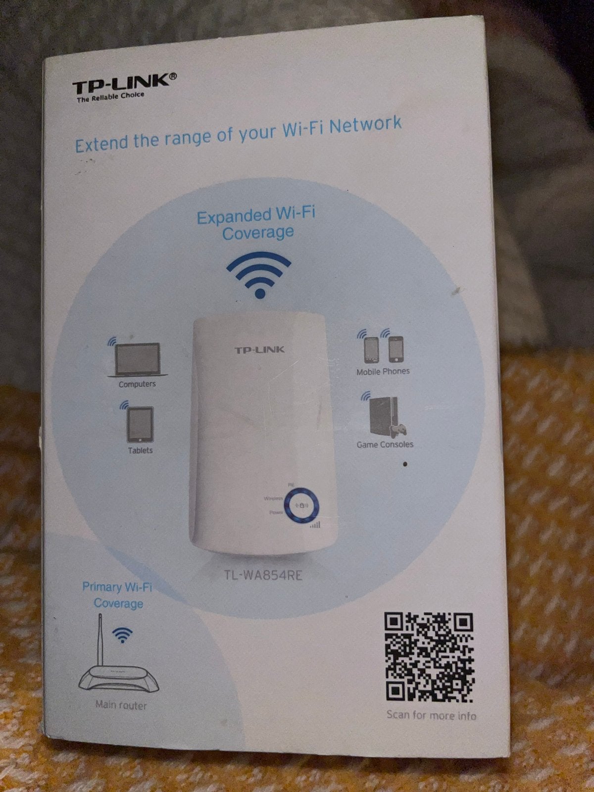 TP-Link TL-WA854RE Universele WiFi Range Extender - Nieuw, Ophalen of Verzenden, Nieuw