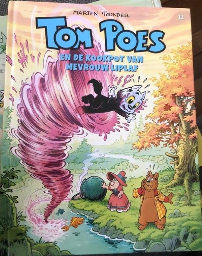 En de kookpot van mevrouw liplaf tom poes hardcover C10, Eén stripboek, Ophalen of Verzenden, Zo goed als nieuw