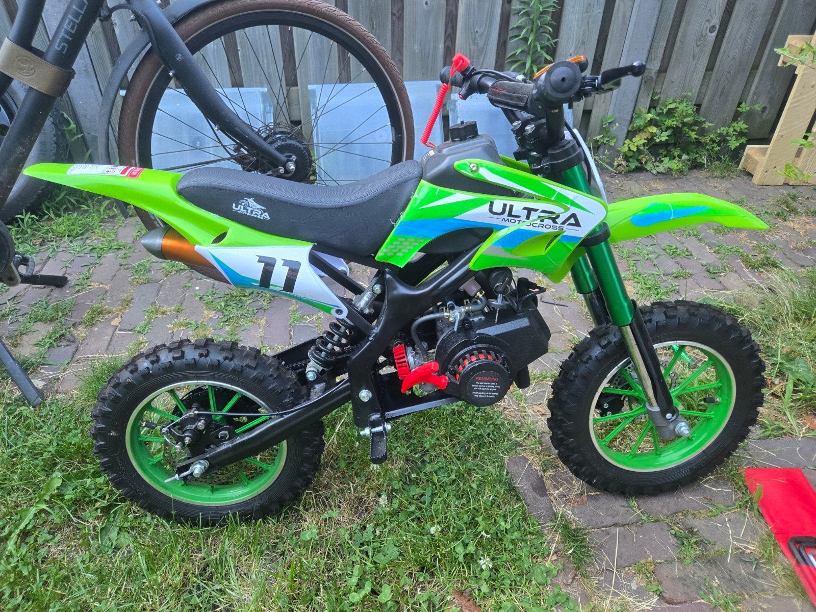 Mini crosser, merk Ultra, 50cc, Ophalen of Verzenden, Zo goed als nieuw, Overige typen
