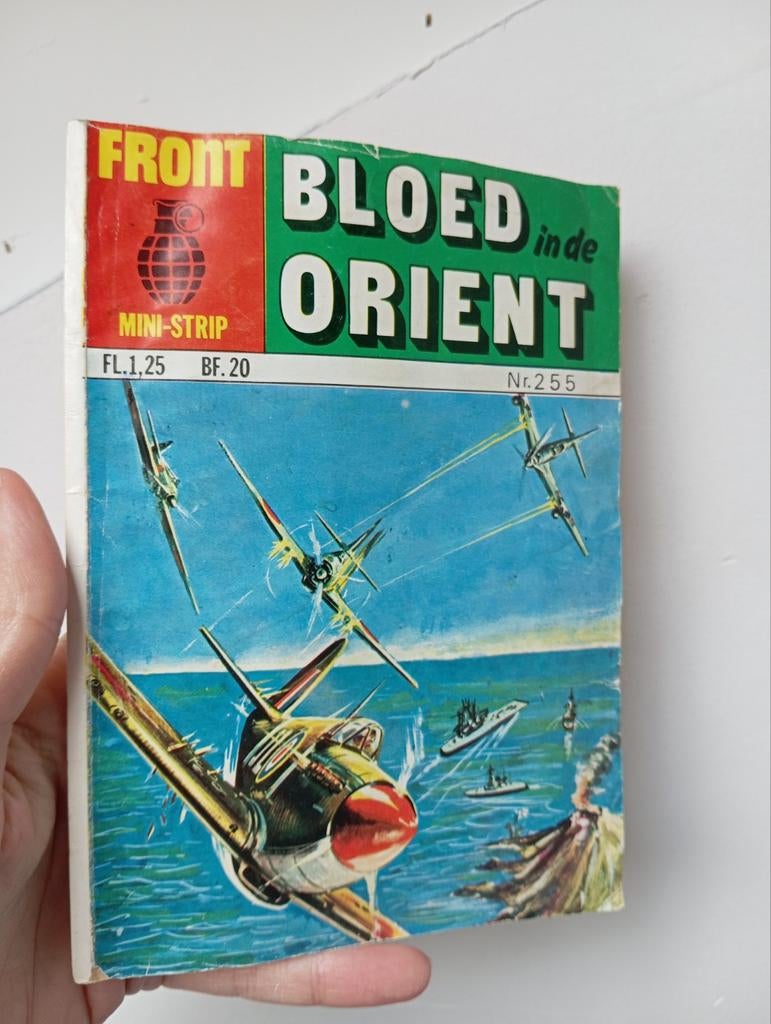 Front Mini-Strip Nr. 255 Bloed in de Orient, Boeken, Ophalen of Verzenden