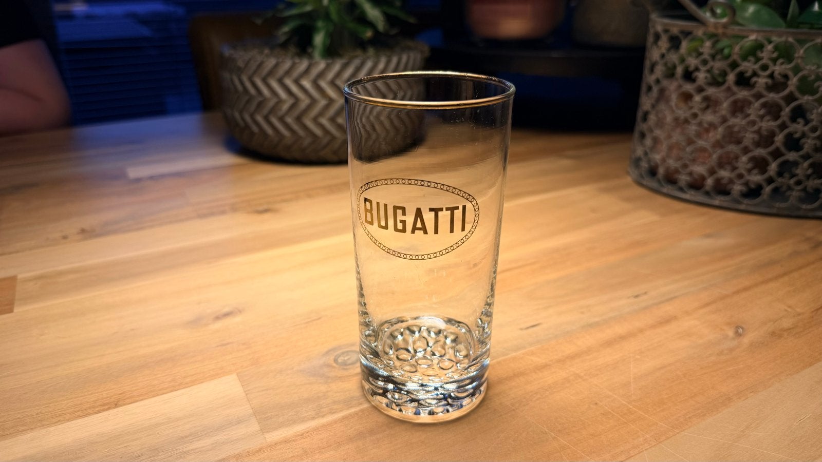 Exclusief Bugatti drinkglas - Stijlvol en uniek, Ophalen of Verzenden, Zo goed als nieuw
