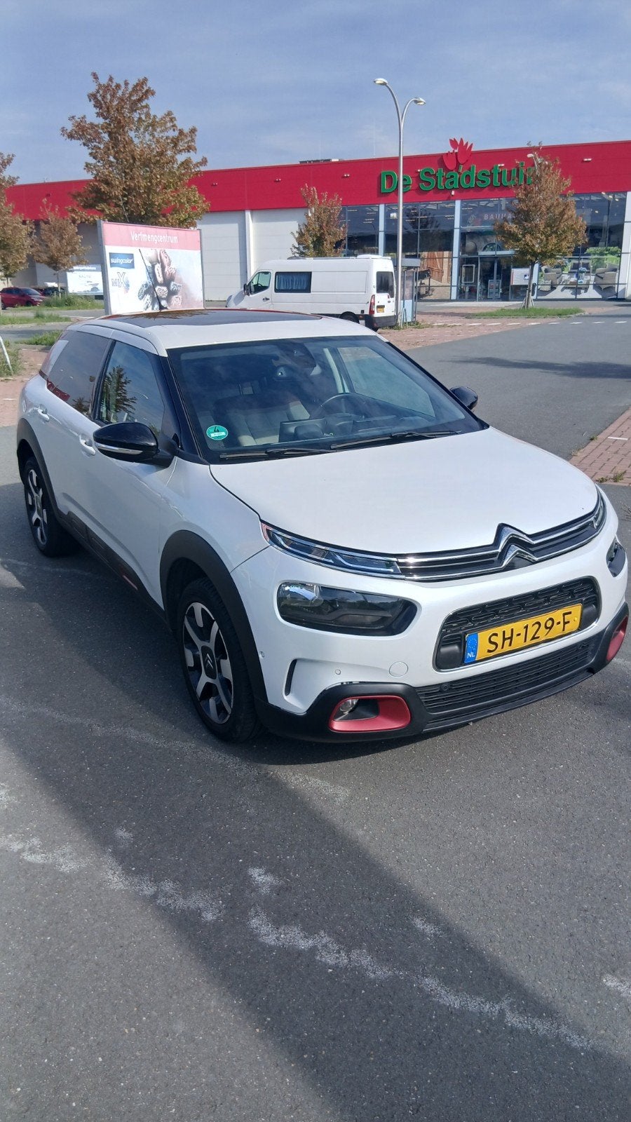 Citroën C4 Cactus Puretech 130pk S&S 2018 Wit, Auto's, 1199 cc, Overige bekleding, Origineel Nederlands, Overige kleuren