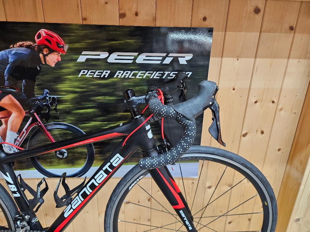 Zannata Z81 Full Carbon Maat XS Shimano 105 2x11 dames jeugd, Carbon, Minder dan 49 cm, Zo goed als nieuw, Meer dan 20 versnellingen