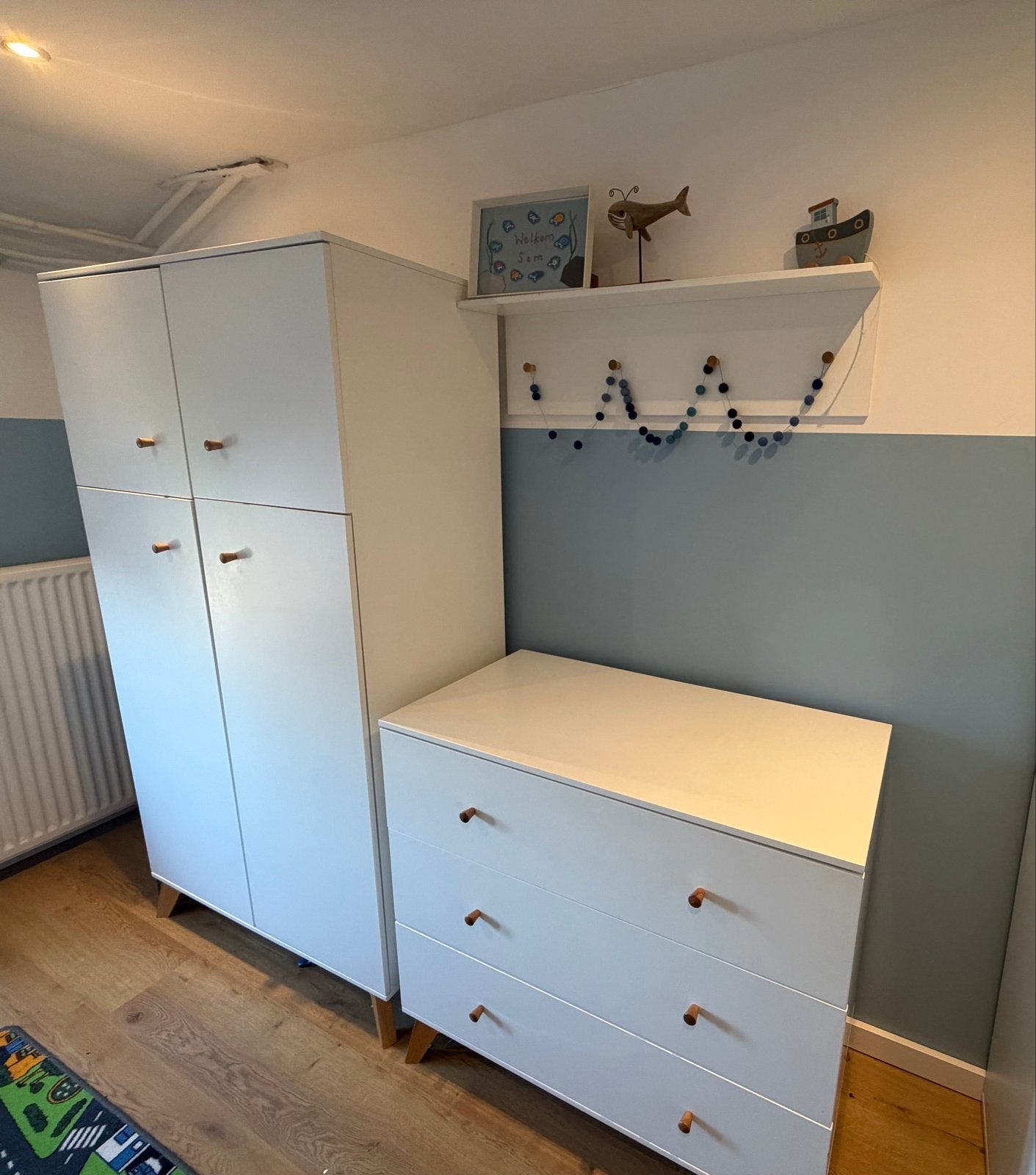 Complete babykamer TWF (The Wood Factory) - Wit, Ophalen, Gebruikt, Jongetje of Meisje