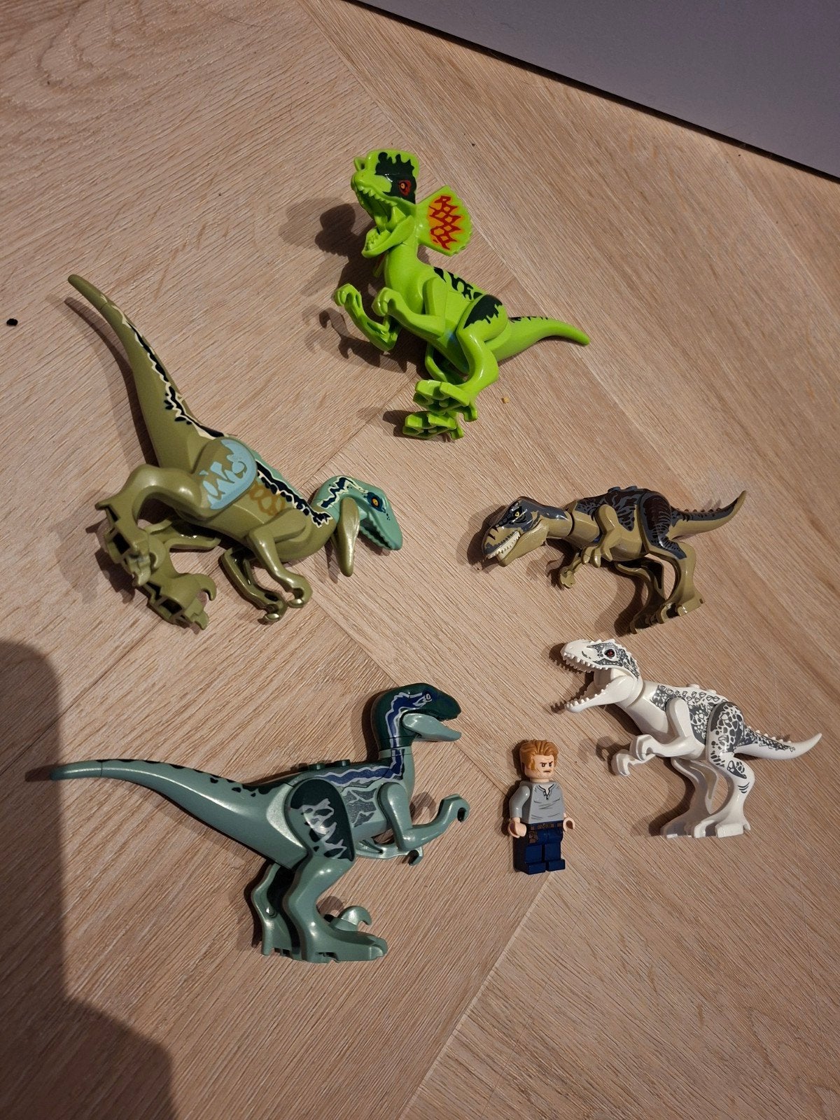 Jurassic Park Dinosaurus Set met Minifiguur, Ophalen of Verzenden, Gebruikt, Overige merken
