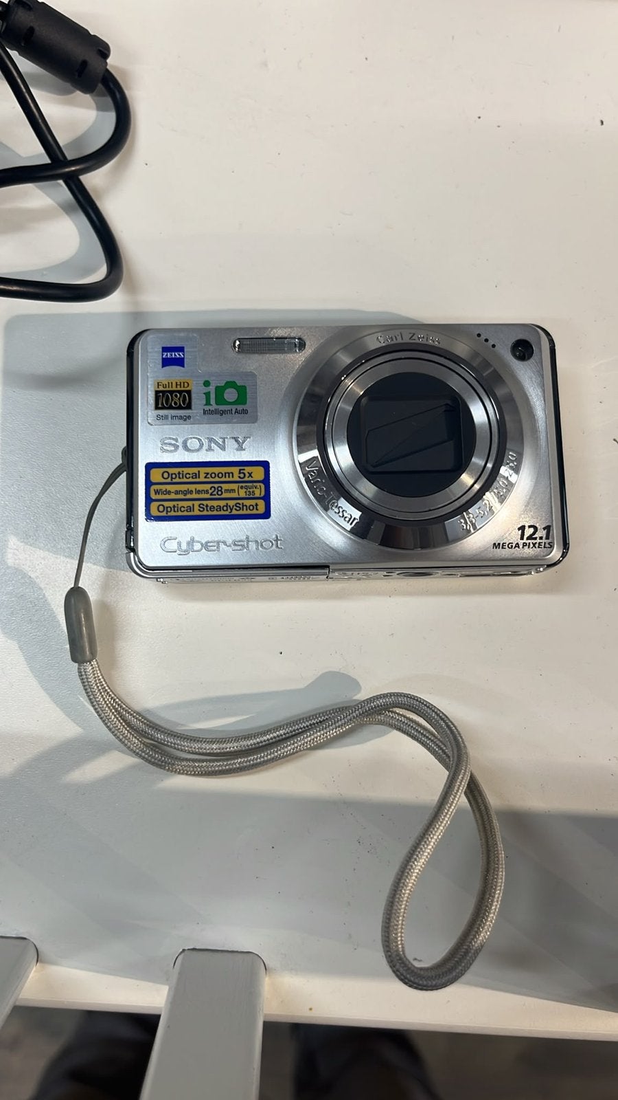 Sony Cyber-shot DSC-W290 - 12.1 MP compactcamera + acc., Gebruikt, Beeldstabilisatie, Ophalen of Verzenden, Compactcamera