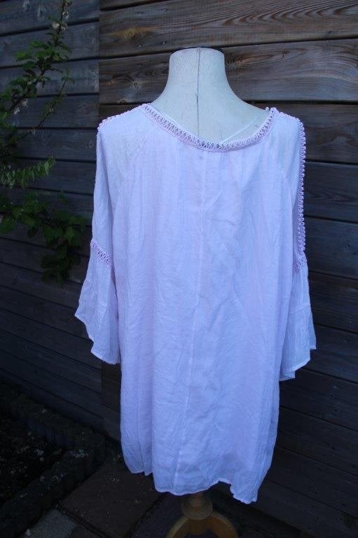 Tuniek licht roze Ulla Popken mt 58/60 cold Vaste prijs, Blouse of Tuniek, Ulla Popken, Ophalen of Verzenden, Zo goed als nieuw