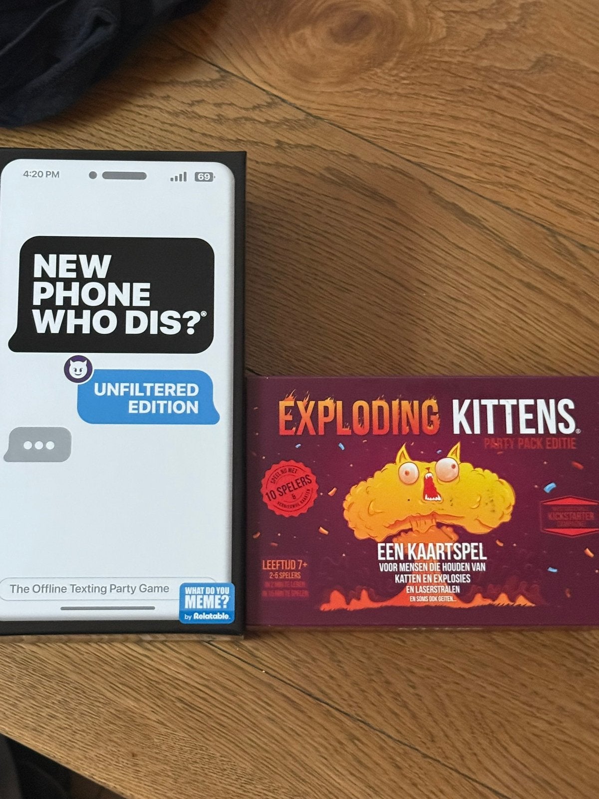 Twee leuke spellen, engelstalig, Ophalen of Verzenden, Zo goed als nieuw