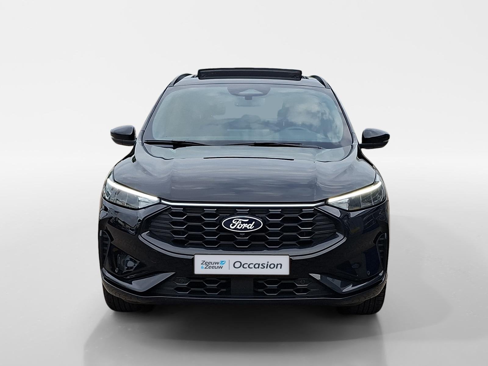 Ford Kuga 2.5 PHEV ST-Line | Winterpack | Trekhaak | Kantel, Auto's, 12 maanden, Gebruikt, Euro 6, Zwart
