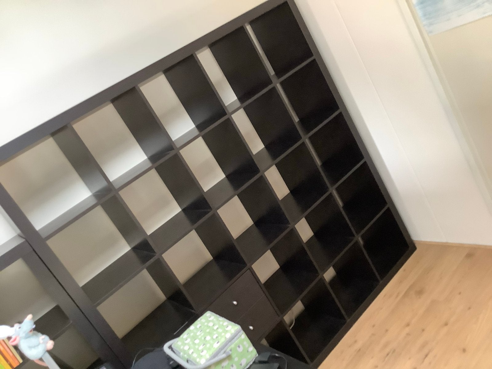 IKEA Expedit 5x5 Kast - Zwartbruin, Ophalen, Gebruikt