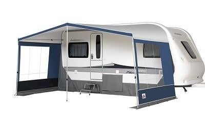 Dorema luifel maat 13 - 951/975 mtr - incl extra frameset, Caravans en Kamperen, Voortenten en Luifels, Ophalen, Gebruikt, Ten Cate All Season 200g/m2