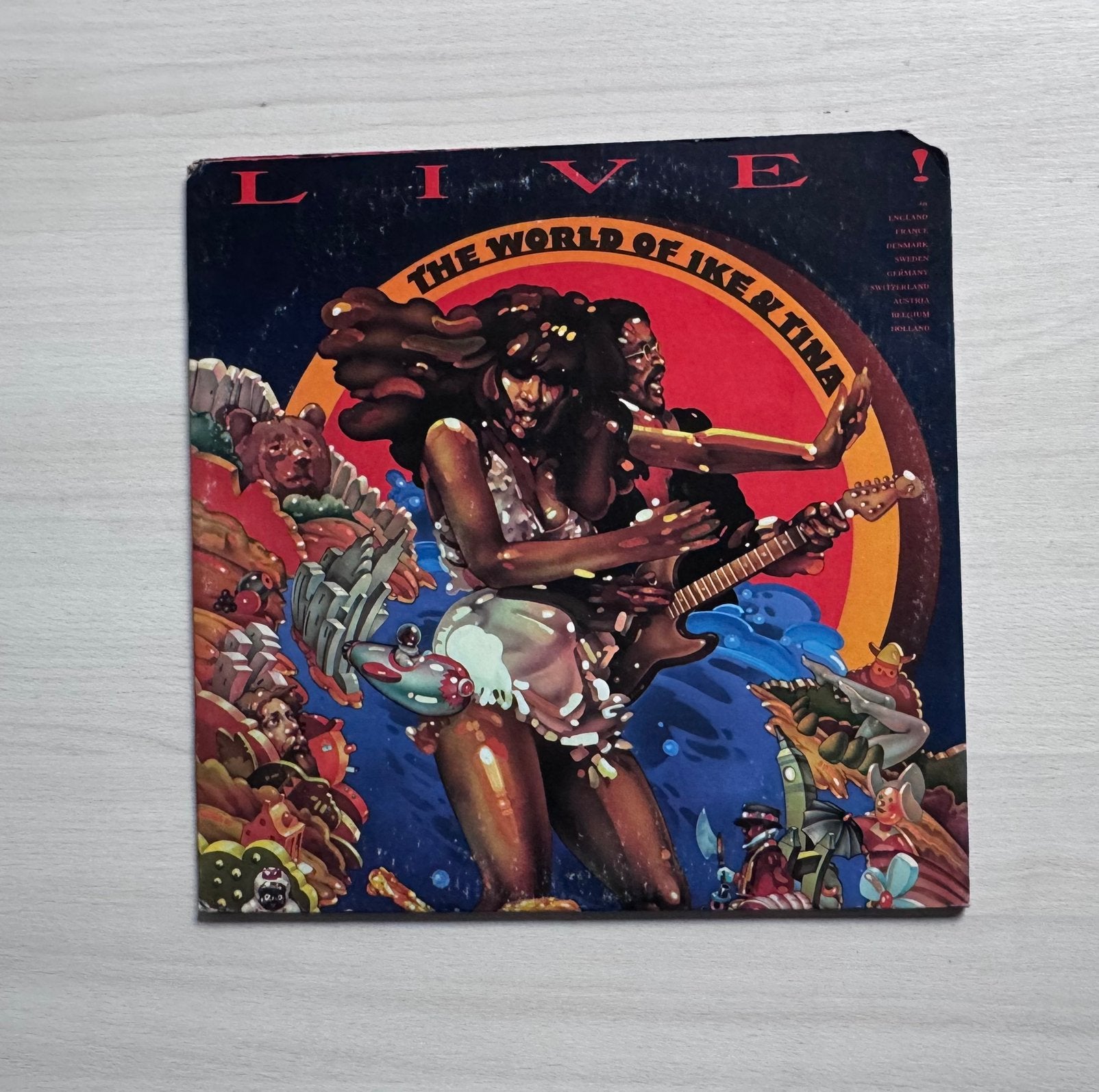 The World of Ike and Tina Turner (2LP - USA - 1973), Ophalen of Verzenden, Zo goed als nieuw, LP
