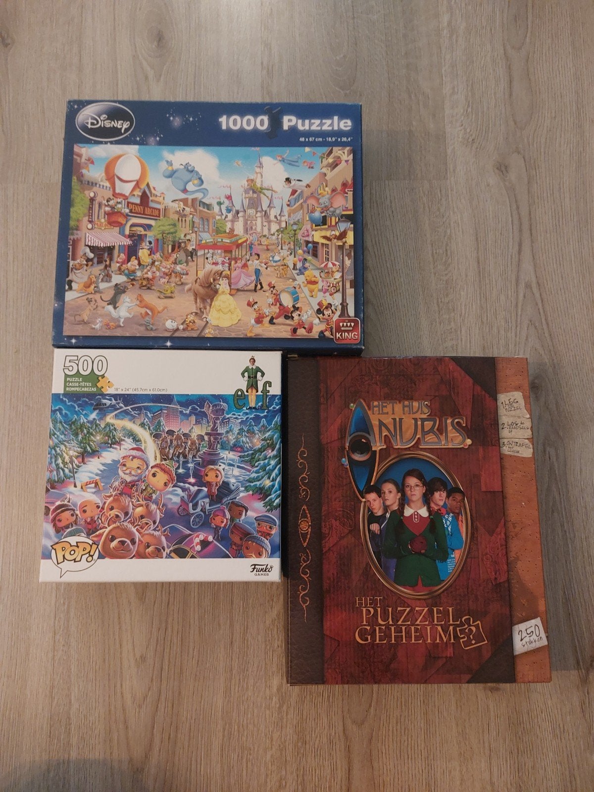 Disney, Funko Pop! en Het Huis Anubis Puzzels, Ophalen, 500 t/m 1500 stukjes, Gebruikt, Legpuzzel